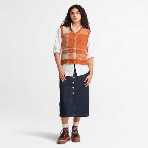 Timberland Women Clothing-Womens Wool Blend Vest- TB0A61SQEHG-timberland loafers - Image 2