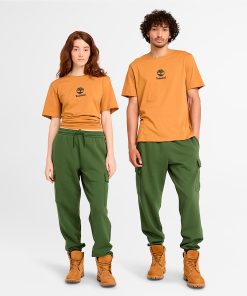 Timberland Featured Collections All Gender Collection-Woven Badge Cargo Sweatpant- TB0A6WQJEIN-timberlands