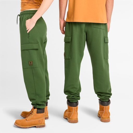 Timberland Featured Collections All Gender Collection-Woven Badge Cargo Sweatpant- TB0A6WQJEIN-timberlands - Image 2