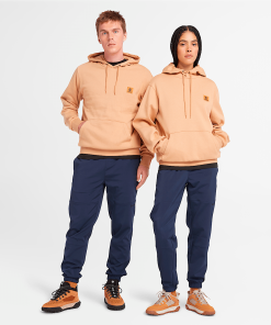 Timberland Featured Collections All Gender Collection-Woven Badge Hoodie- TB0A5RD2EH3-timberland pro