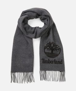 Timberland Men Accessories-Yarn Dye Scarf With Printed Logo- TB0A616X010-timberland outlet 2